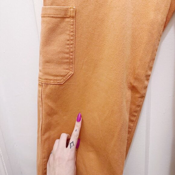 Lazy Oaf Cargo Pants Utility Style Orange - Picture 2 of 12